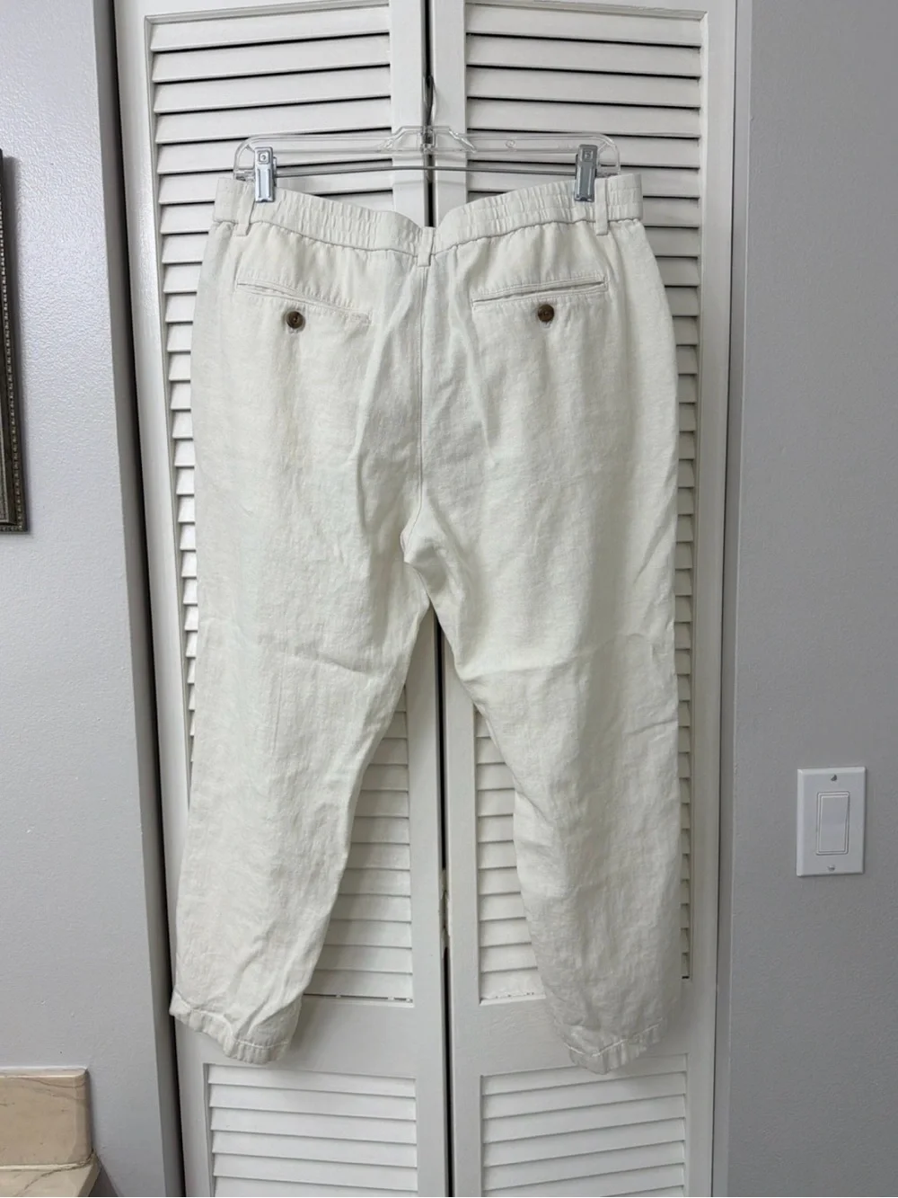 Banana Republic Men’s Linen Blend Pants (size 34x30)